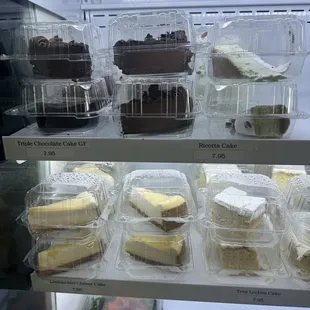 To go italian desserts