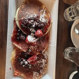 Ricotta lemon pancake