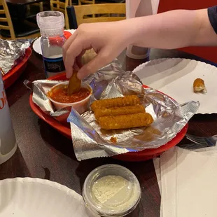 Mozzarella Sticks. Yum!