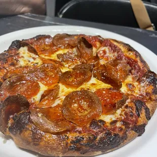 Hot honey pizza