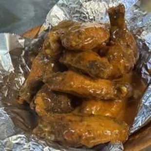 fried chicken, bbq wings, bbq chicken, poultry, chicken wings and fried chicken, food, chicken wings, chicken, fried chicken wings