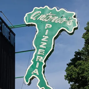 The classic sign.