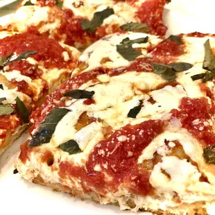 a slice of pizza