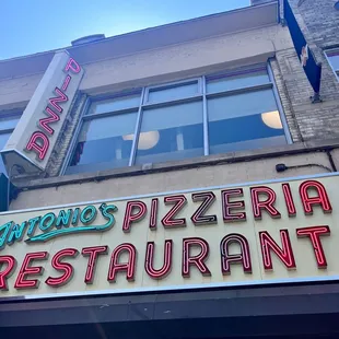 outside of the restaurant