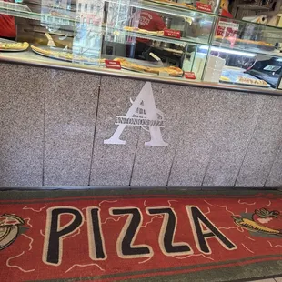 Variety of pies available by the slice.