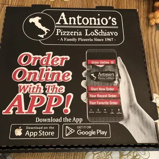 a pizza app