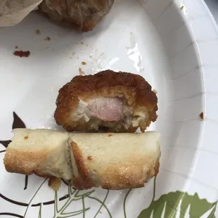 Boneless BBQ wings were still raw.