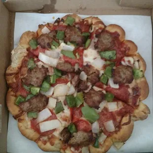 Supremo or Deluxe, minus the mushrooms