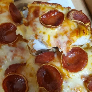 Dry Sicilian - very little sauce