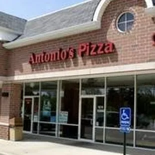 the front of the restaurant