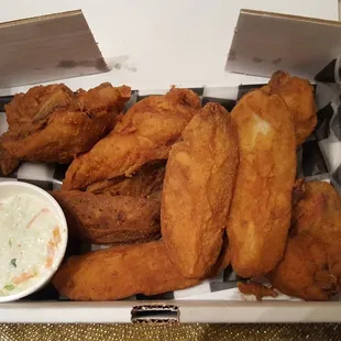 4pc Fried Chicken and JoJo's