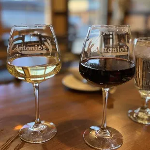 Chardonnay and Merlot