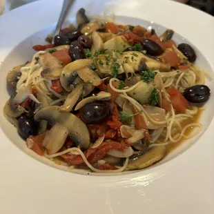 Veggie Vegetarian Cappellini