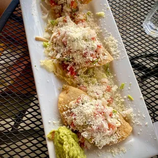 Crab tacos are delicious!