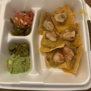 Nachos. $11, cold and dry.