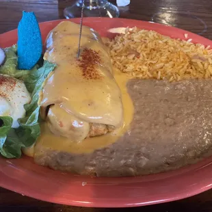 Beef Chimichanga. Delicious!!!