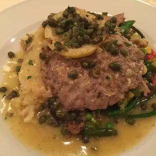 Veal piccata. Amazing!