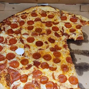 Pepperoni pizza