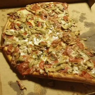 food, pizza