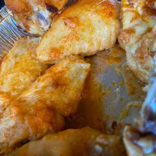 Uncooked flavorless wings.