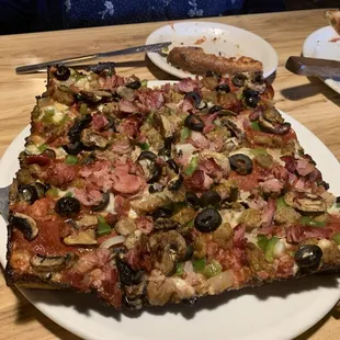 Square Colossal Pizza