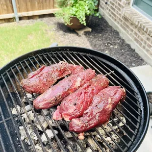 On he grill!