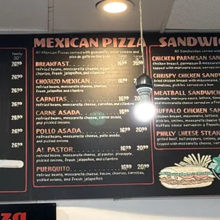 Mexican pizza. Ok.