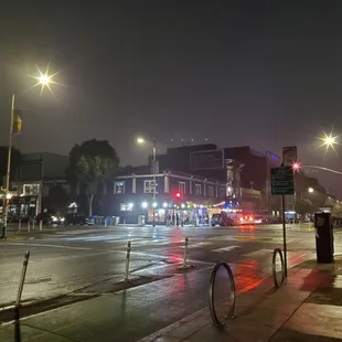 View from across the street