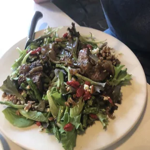 Steak Raspberry Salad