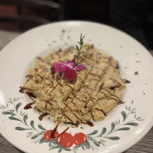 Rigatoni con Petit de Pollo