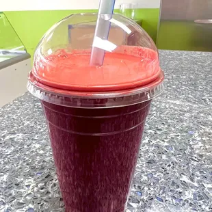 Fresh Beet juice   Good source of vitamins and antioxidants