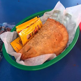 Beef &amp; Cheese Empanada time