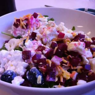 $2.25 from the salad bar ($3.10 per lb)