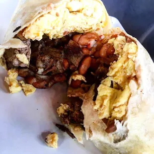 Breakfast burrito