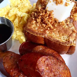 French toast with Haupia