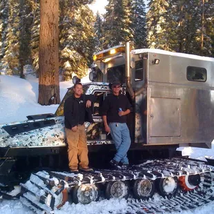 Snowcat repair and modification
