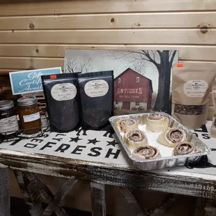 Homemade goods.