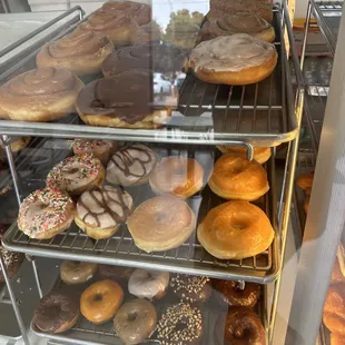 A selection of some of their donuts