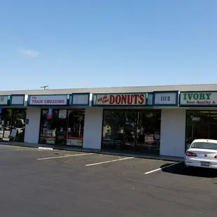 the outside of the store