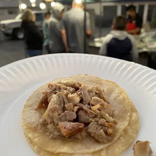 Suadero Taco ... highly recommended!