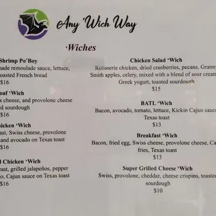 Summer Menu 2024