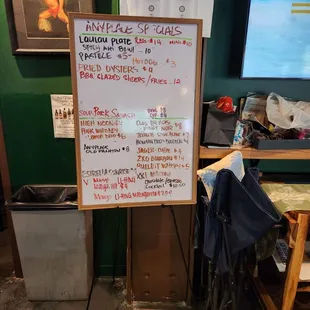 @Anyplace Cocktail Lounge; 9/30/2023. My Husband David texted this 2me &amp; asked what I would like to eat 4 my Lunch. Laulau was Da Bomb!