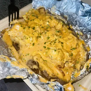 Dirty Side Bake Potato