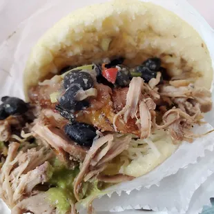 Pork Arepa