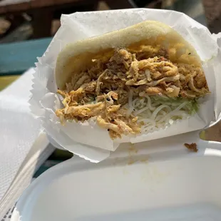 Chicken Arepa