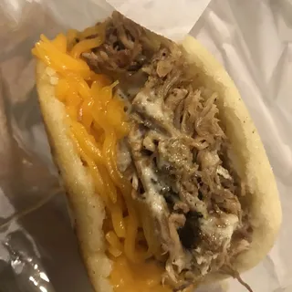 Pork Arepa (One salsa)