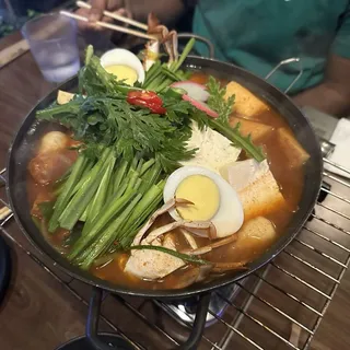 Fish cake Hotpot