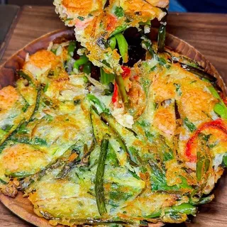 Shrimp chives Pancake