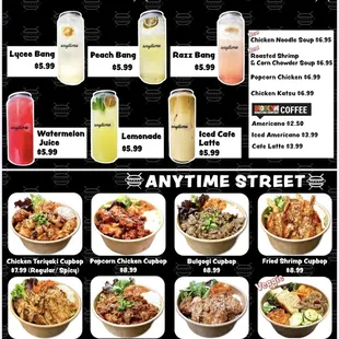 New menu
