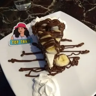 Banana Nutella Cheesecake